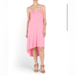 🔥🔥SPLENDID Ribbed V Dress pink